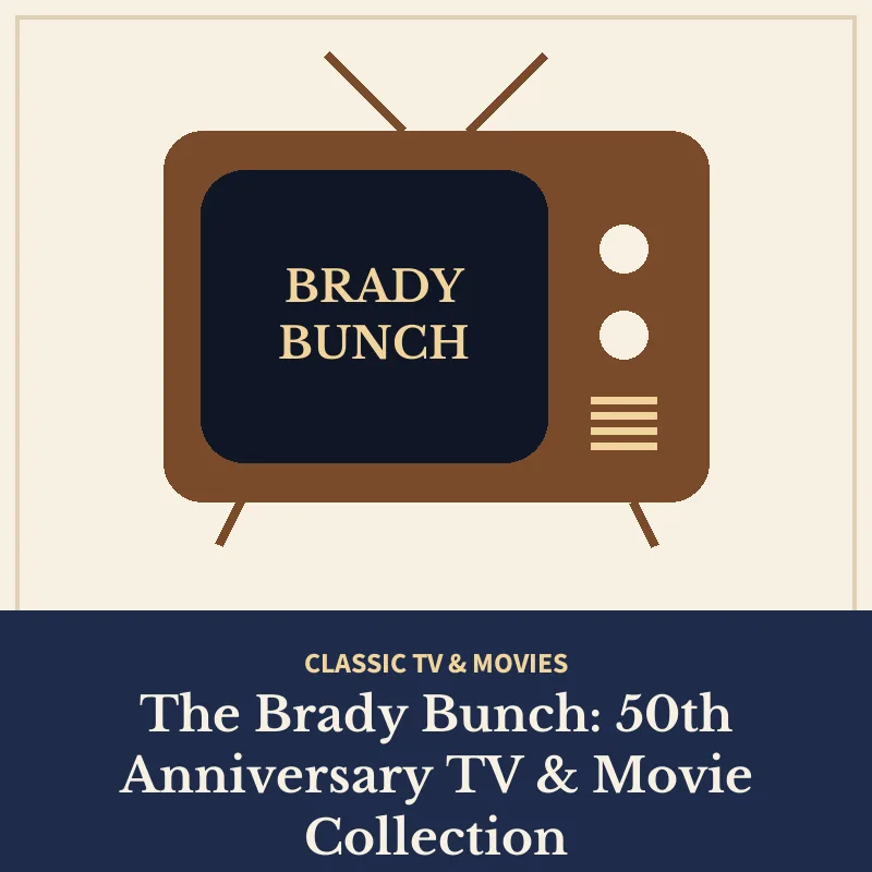 Illustration: The Brady Bunch: 50th Anniversary TV & Movie Collection (DVD)