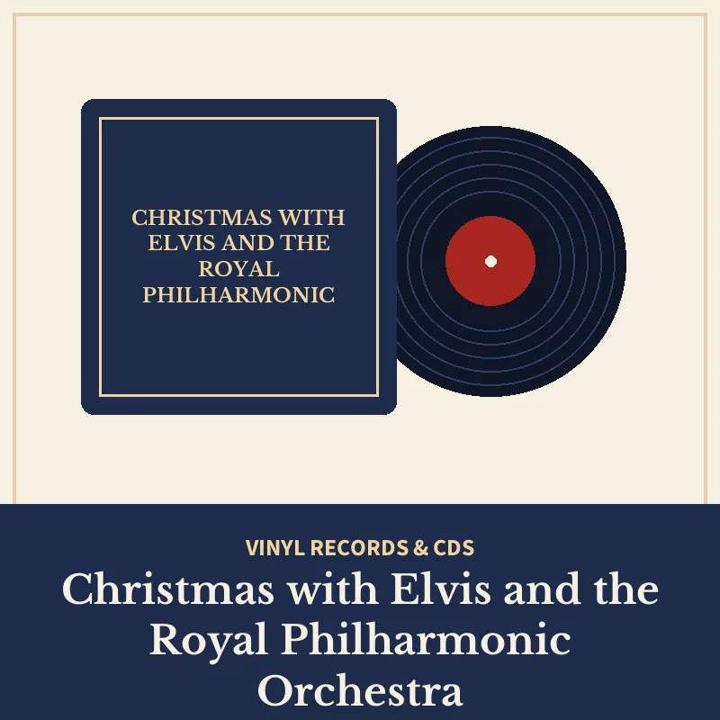 Illustration: Christmas with Elvis and the Royal Philharmonic Orchestra (Vinyl)