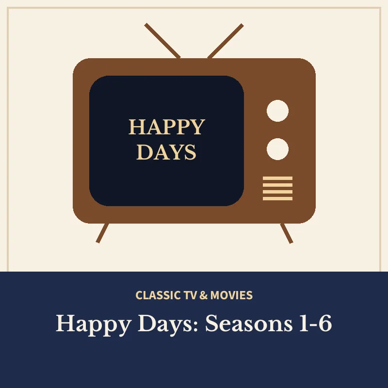 Illustration: Happy Days: Seasons 1-6 (DVD)