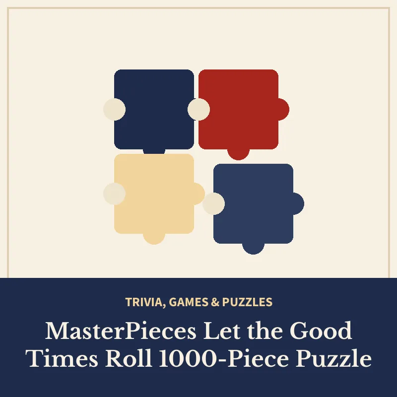 Illustration: MasterPieces Let the Good Times Roll 1000-Piece Puzzle