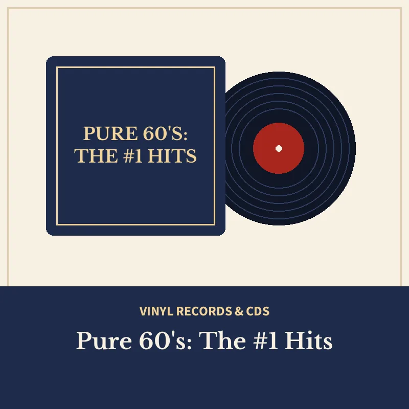 Illustration: Pure 60's: The #1 Hits (CD)